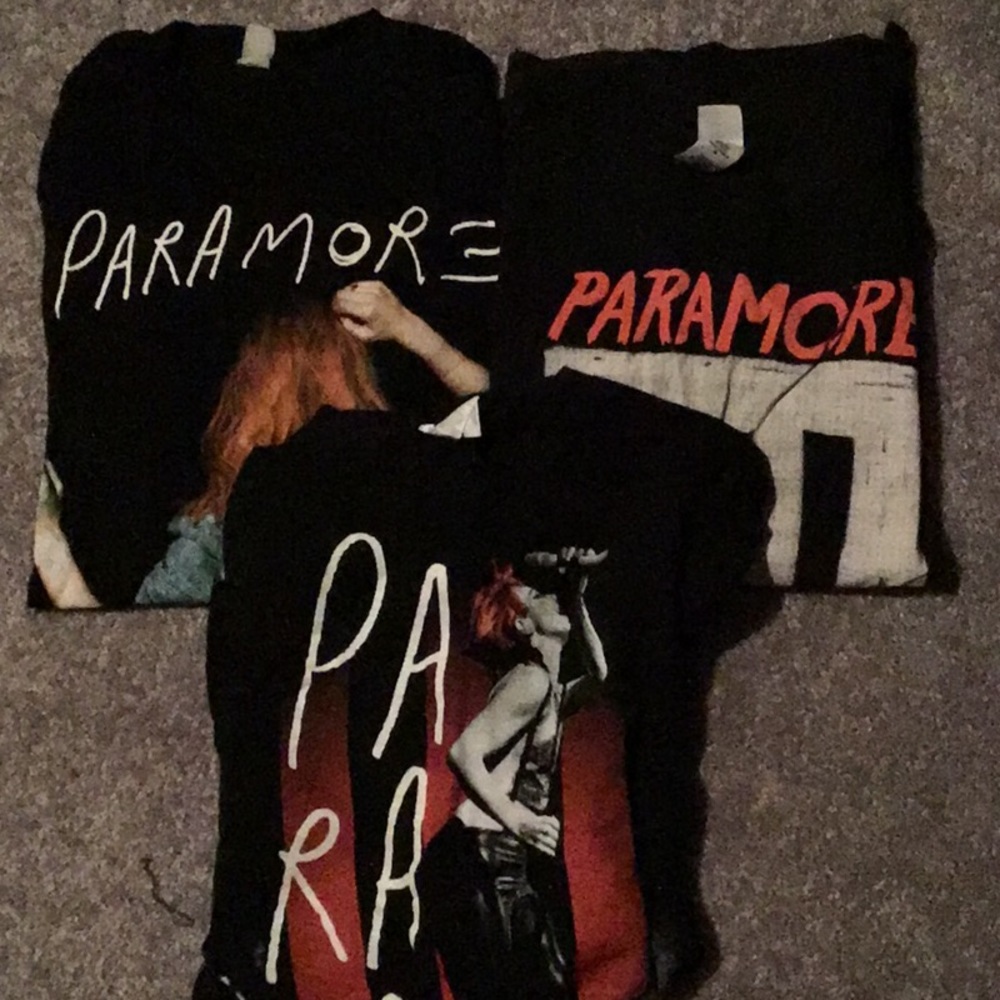 Paramore tee bundle